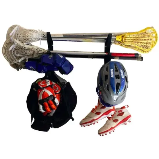 StoreYourBoard Trifecta Lacrosse Stick Storage Rack | 3 Levels image {2}