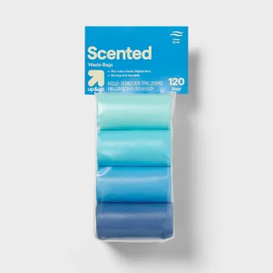 Dog Waste Bag - Clean Scent - 120ct - up&up&trade; image {3}