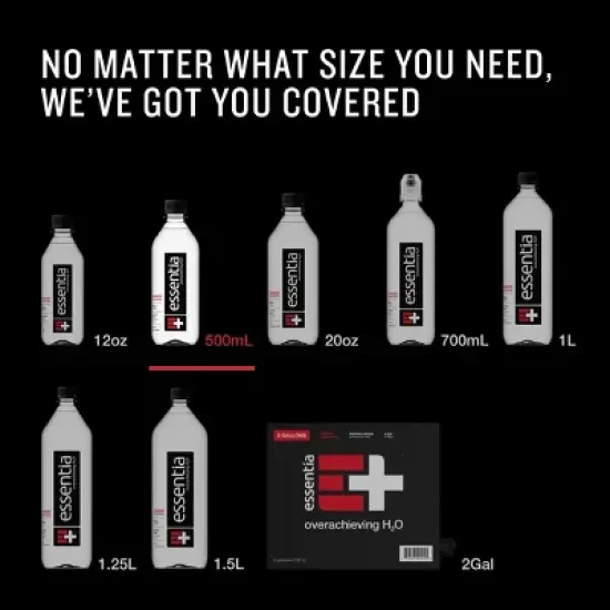 Essentia Ionized Alkaline Water Bottles - 6pk/16.9 fl oz image {3}