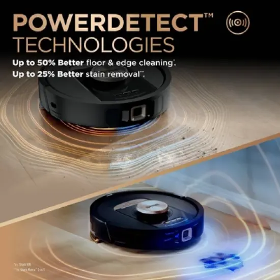 Shark PowerDetect 2-in-1 Robot Vacuum and Mop with NeverTouch Pro Base image {2}