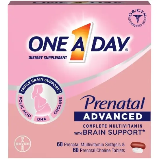 One A Day Women's Prenatal Vitamin + Choline image {4}
