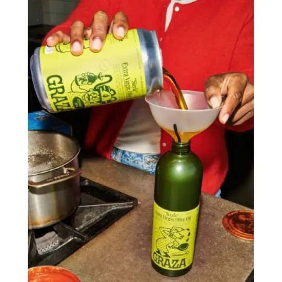 Graza Refill Sizzle Extra Virgin Olive Oil - 725mL image {5}