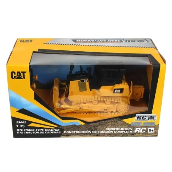 Diecast Masters 1/35 Caterpillar CAT D7E Track Dozer Radio Control Made Of Durable Plastic 23002 image {5}