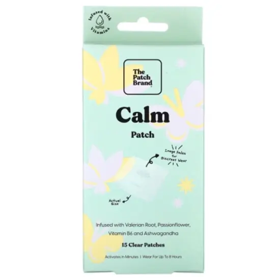 The Patch Brand Calm Patch, 15 Clear Patches image {5}