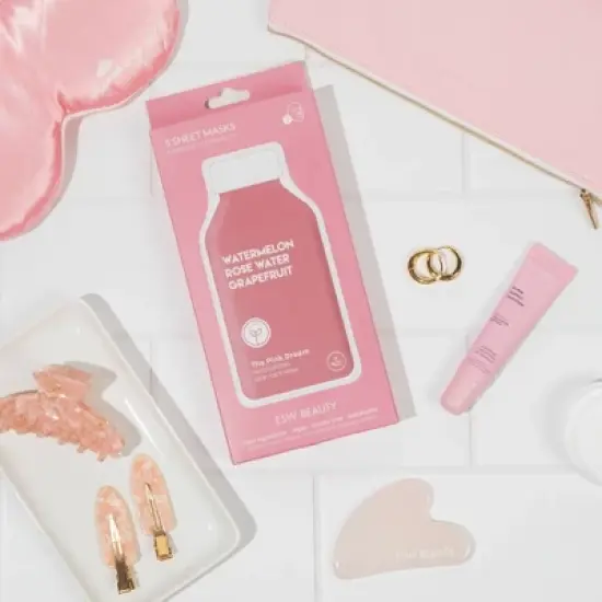 ESW Beauty The Pink Dream Moisturizing Raw Juice Mask - 5ct/4.25oz image {4}