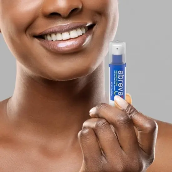 Abreva Docosanol 10% Cream Cold Sore/Fever Blister Treatment Pump - 0.07oz image {2}