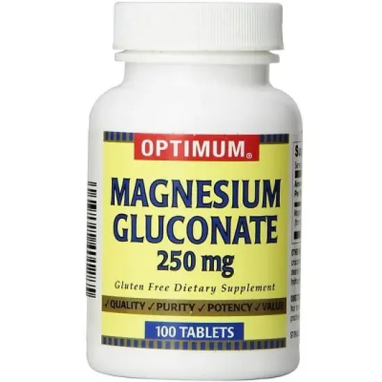 Optimum Magnesium Gluconate Tablet 250mg-100 ct image {5}