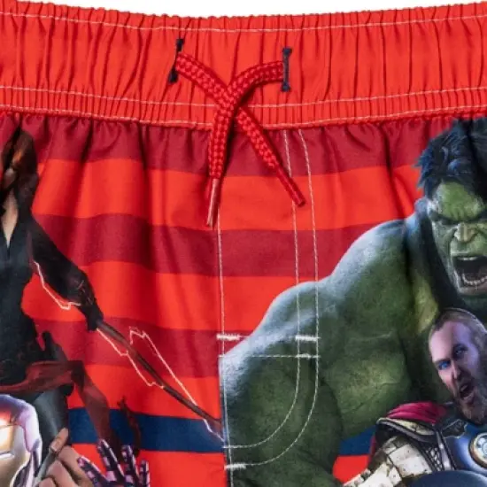 Marvel Avengers Black Panther Captain America Thor Iron Man Hulk Swim Trunks Bathing Suit Toddler to Big Kid  image {4}