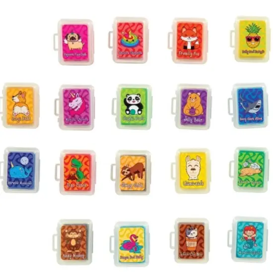 Totally Adorkable Scented Kneaded Erasers (18 Pack) - Fun Scents Clean Erasing image {5}