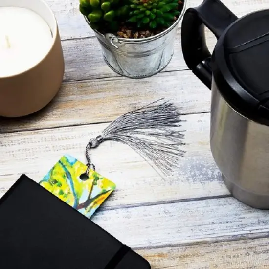 The Gifted Stationery 24-Count Bookmarks, Henri Matisse Art Cardstock Page Markers with Tassel, 7"x2" image {1}