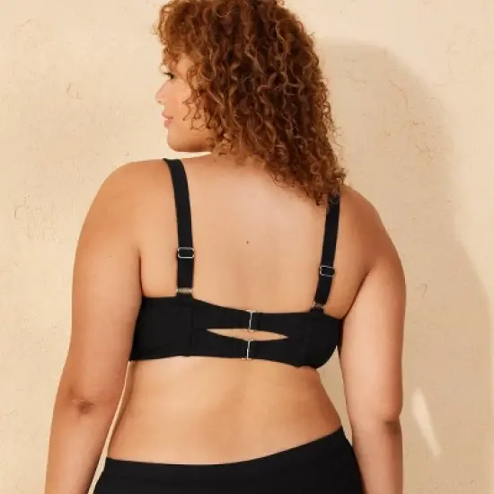 Women's Ribbed Textured Bralette Bikini Top - Wild Fable&trade; image {1}