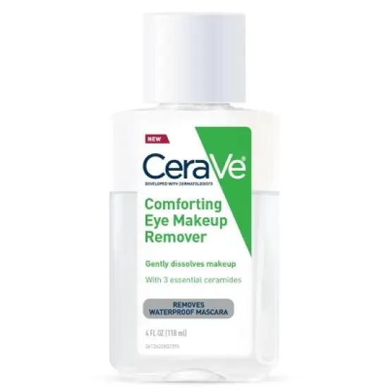 CeraVe Waterproof Liquid Eye Makeup Remover, Travel Size - 4 oz image {11}