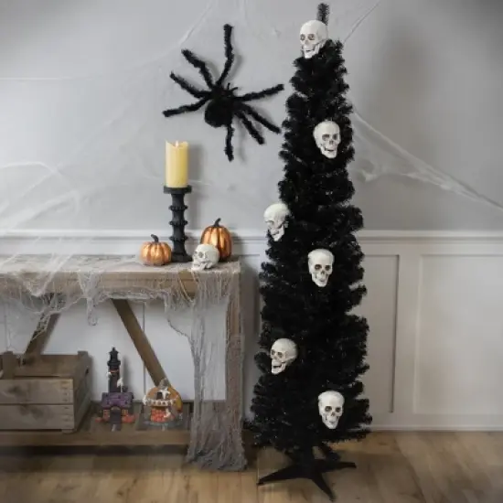 Northlight Skeleton Skulls Halloween Decorations - 4.5" - Set of 6 image {6}