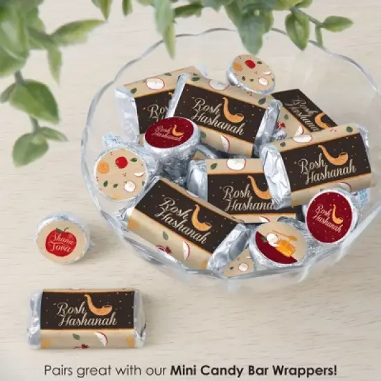 Big Dot of Happiness Rosh Hashanah - Jewish New Year Party Small Round Candy Stickers - Party Favor Labels - 324 Count image {5}