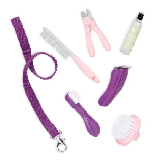 Our Generation Choyce & Jewel 18" Doll & Pet Grooming Set image {5}