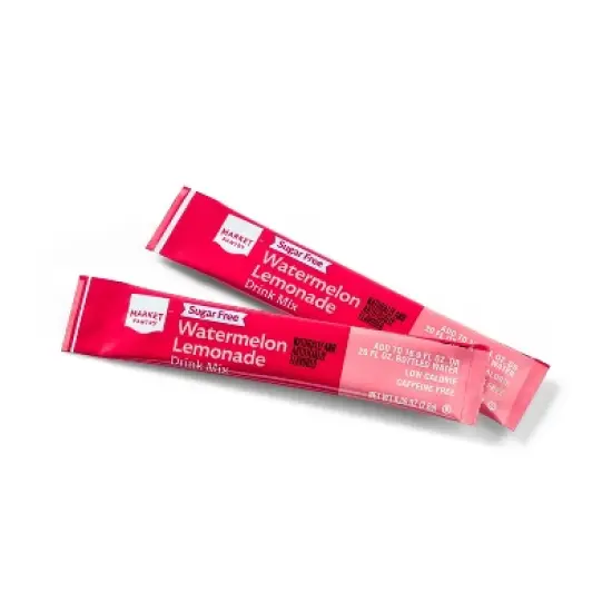Watermelon Lemonade Sugar-Free Drink Mix - 10ct Market Pantry&trade; image {2}