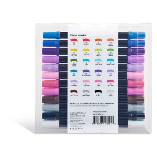 KINART Twin-Tip Pro Acrylic Paint Pens 24 Colors image {10}