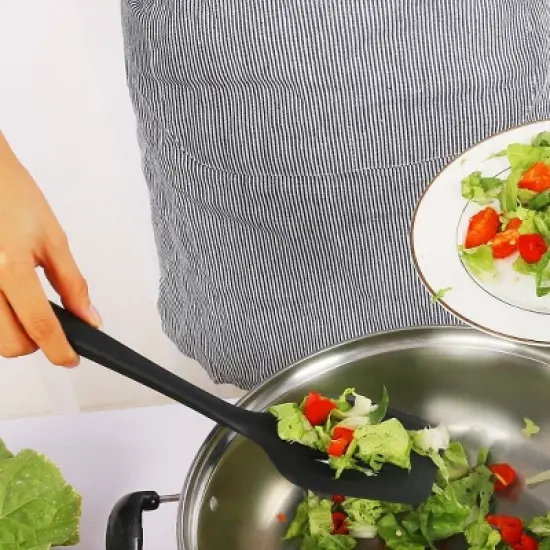 Unique Bargains Heat-Resistant Non-Scratch Non-Stick Kitchen Spatula 12" x 3.1" image {2}