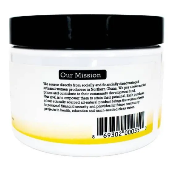 True Shea Natural Ultra Whipped Shea Butter - Unscented - 8oz image {3}