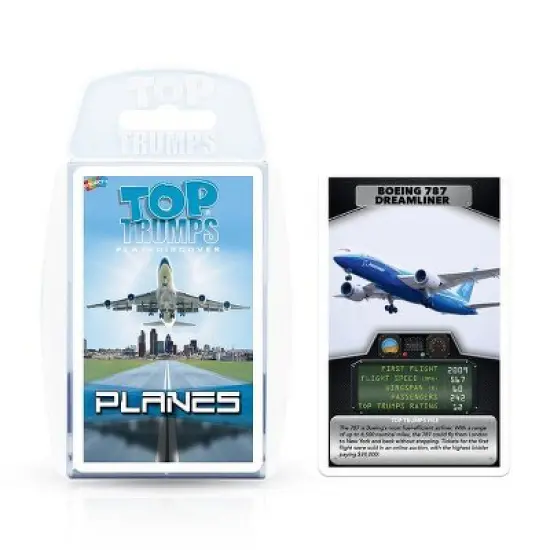 Top Trumps Travel Top Trumps Card Game Bundle | Planes | Trains | Automobiles image {3}