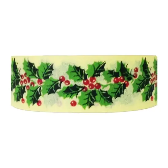 Wrapables Floral & Nature Washi Masking Tape, Mistletoe Mistletoe image {2}