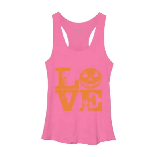 Women's Design By Humans Halloween Love Night Creepy Cute Fun By RedBirdLS Racerback Tank Top image {7}