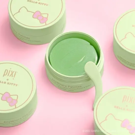 Pixi + Hello Kitty Anywhere Rejuvenating Face Patches - 90ct image {7}