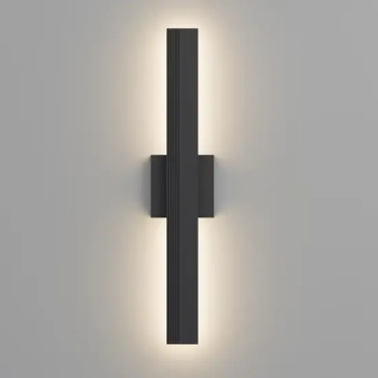 LamQee Aluminum Long Outdoor Wall Light Integrated LED Waterproof Linear Modern Exterior Lighting Fixtures Wall Mount Outside Sconce image {3}