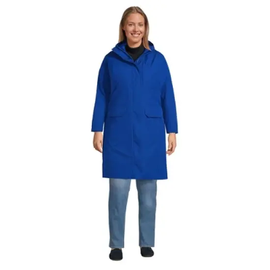 Lands' End Women's Waterproof Insulated Raincoat image {5}