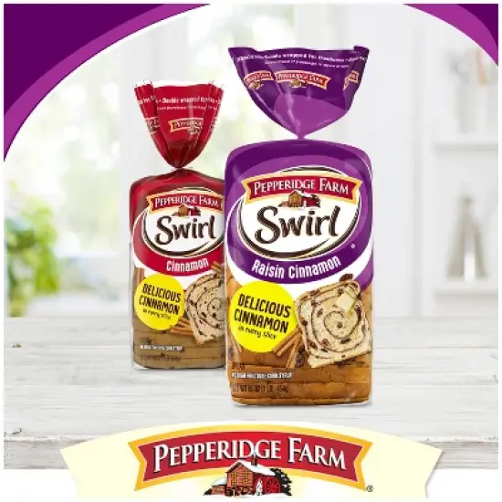 Pepperidge Farm Raisin Cinnamon  Swirl Breakfast Bread - 16oz image {3}
