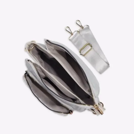 MERSI Erin Nylon Multi-Compartment Crossbody Bag image {9}