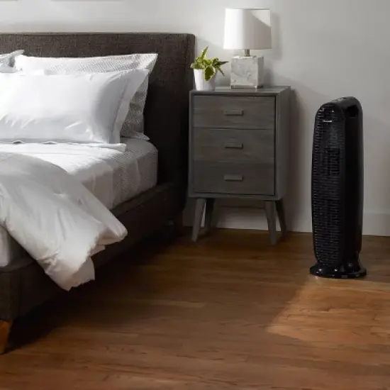 Honeywell HFD230B QuietClean Air Purifier with Permanent Filter Medium- Large Room Black image {3}