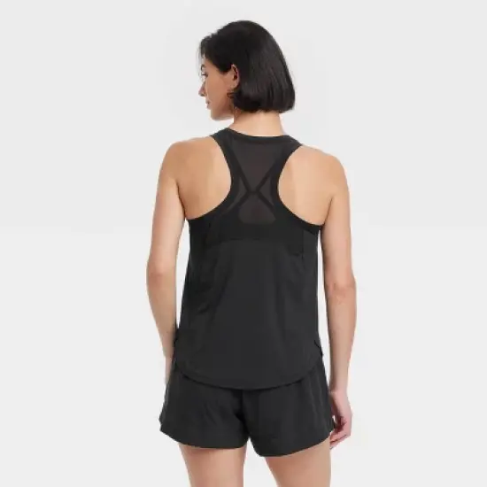 Women's Mesh Back Racerback Tank Top - All In Motion&trade; image {1}