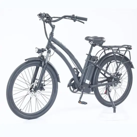 Garvee 26 Inch Electric Bike for Adults Mountain Electric Bicycle 7 Speed Ebike for Men Women, Dark Gray image {7}