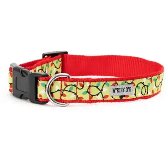 The Worthy Dog Lit Dog Collar image {4}