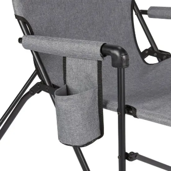 Coleman Forester Deck Outdoor Portable Chair - Gray image {2}