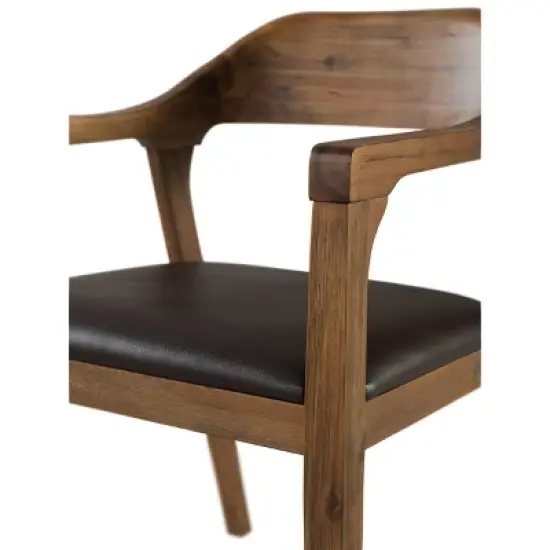 Rasmus Dining Armchair Chestnut - Boraam image {4}