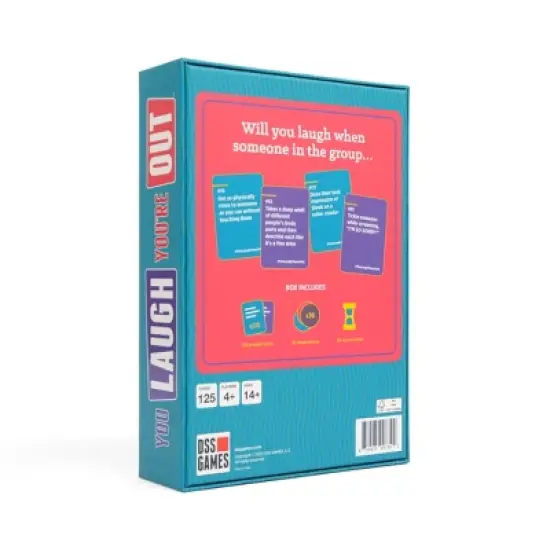 You Laugh You're Out Card Game: DSS Games Party Activity for 4 or More Players, Focus on Social & Language Skills image {3}