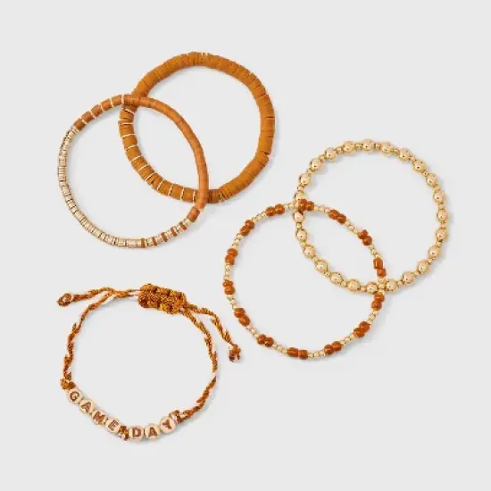 Game Day Bracelet Set 5pc - Wild Fable&trade; image {6}
