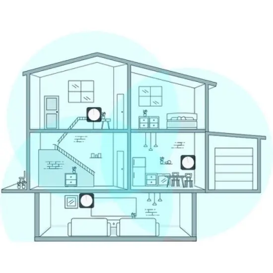 TP-Link Deco Whole Home Mesh Wi-Fi System Homecare Support Seamless Roaming Dynamic Backhaul Adaptive Routing (M5) Manufacturer Refurbished image {4}