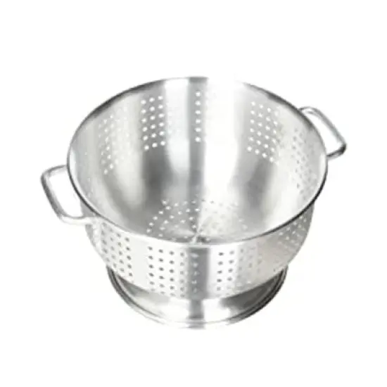 Winco Aluminum Colander with Base image {1}