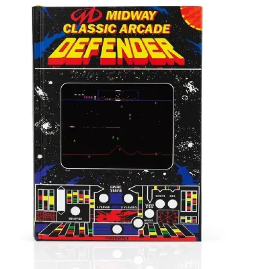 Crowded Coop, LLC Midway Arcade Games Hardback Journal - Defender image {1}