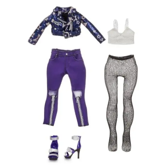 Rainbow High&nbsp;Krystal Bailey &ndash; Indigo&nbsp;Fashion Doll&nbsp;with 2 Complete Mix & Match Outfits and&nbsp;Doll Accessories image {2}