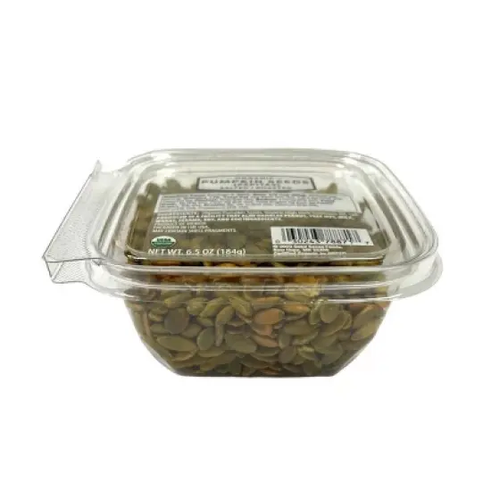 Organic Roasted & Salted Pumpkin Seeds (Pepitas) - 6.5oz image {2}