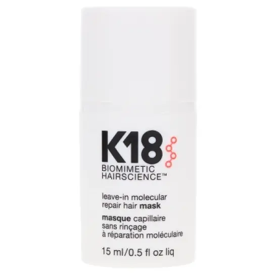 K18 Leave-In Molecular Repair Hair Mask 0.5 oz image {8}