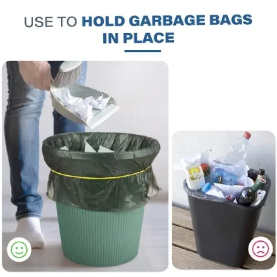 LotFancy 170 Pcs Large Rubber Bands, 7.2" Long Rubber Bands for Office Supplies, Home and Kitchen image {5}