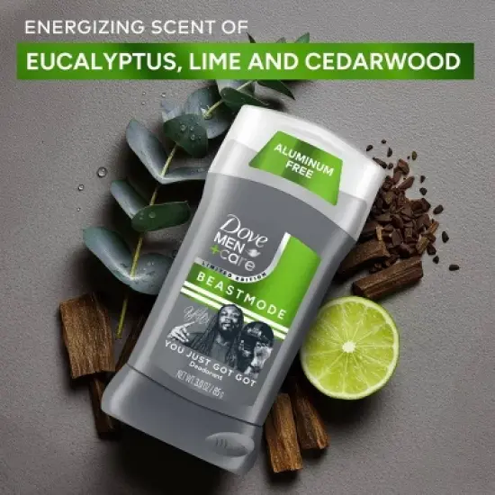 Dove Men+Care Aluminum-Free Limited Edition Deodorant Stick Beastmode Collection - You Just Got Got - 3oz image {2}