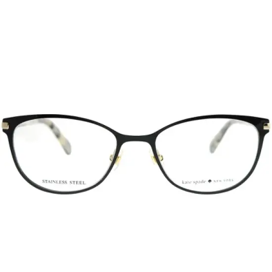Kate Spade  807 Womens Cat-Eye Eyeglasses Black 51mm image {1}