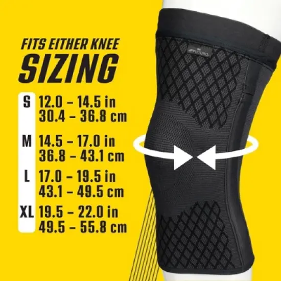 FUTURO Premium Compression Knee Sleeve with Stabilizers image {6}