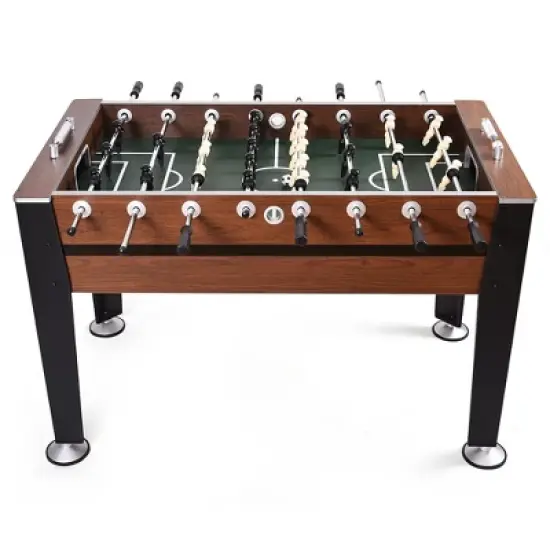 Costway 54'' Foosball Soccer Table Competition Sized Football Arcade Indoor Game Room image {7}